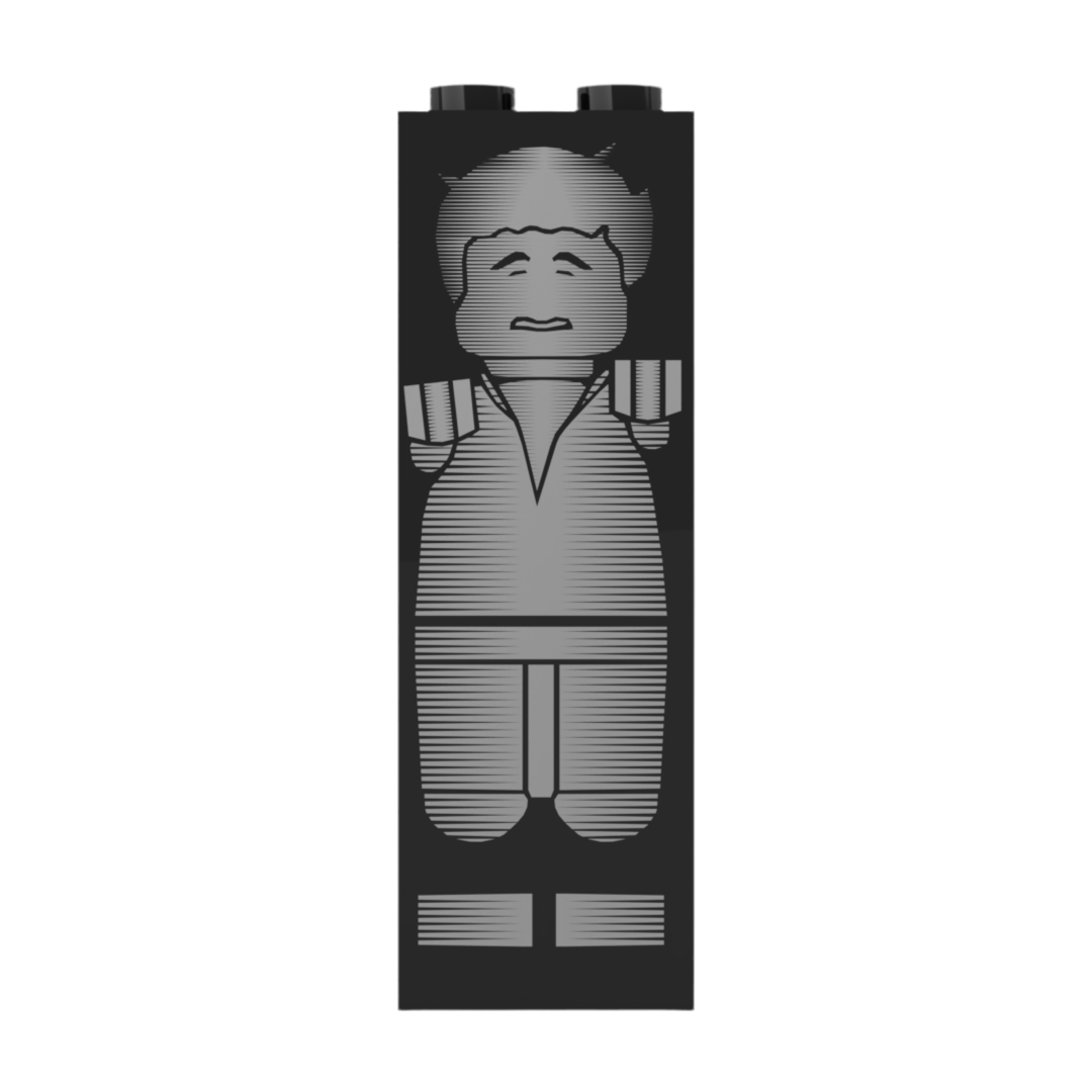 LEGO Han Solo in Carbonite Minifigure [Classic] – Imperial Brickz