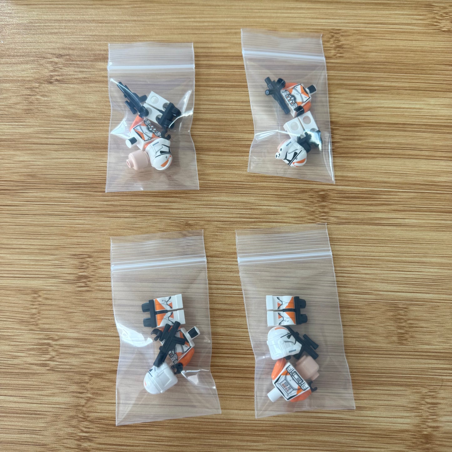 LEGO 212th Clone Trooper Minifigure x4