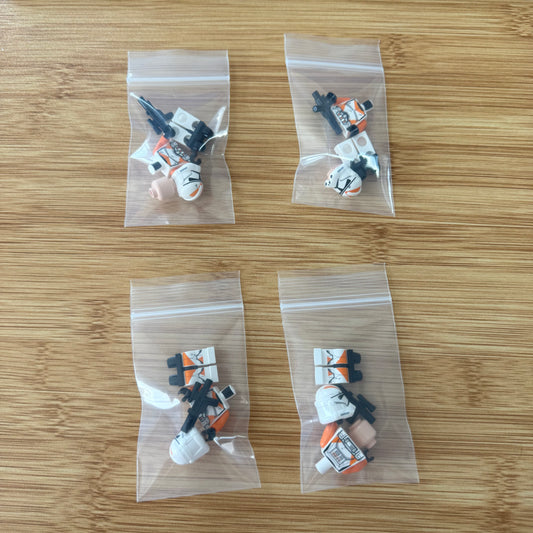 LEGO 212th Clone Trooper Minifigure x4