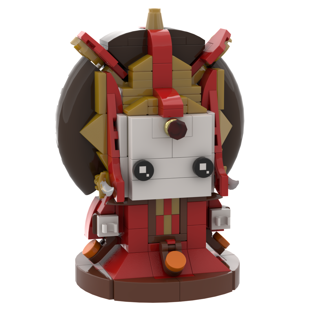 Custom LEGO Queen Amidala BrickHeadz