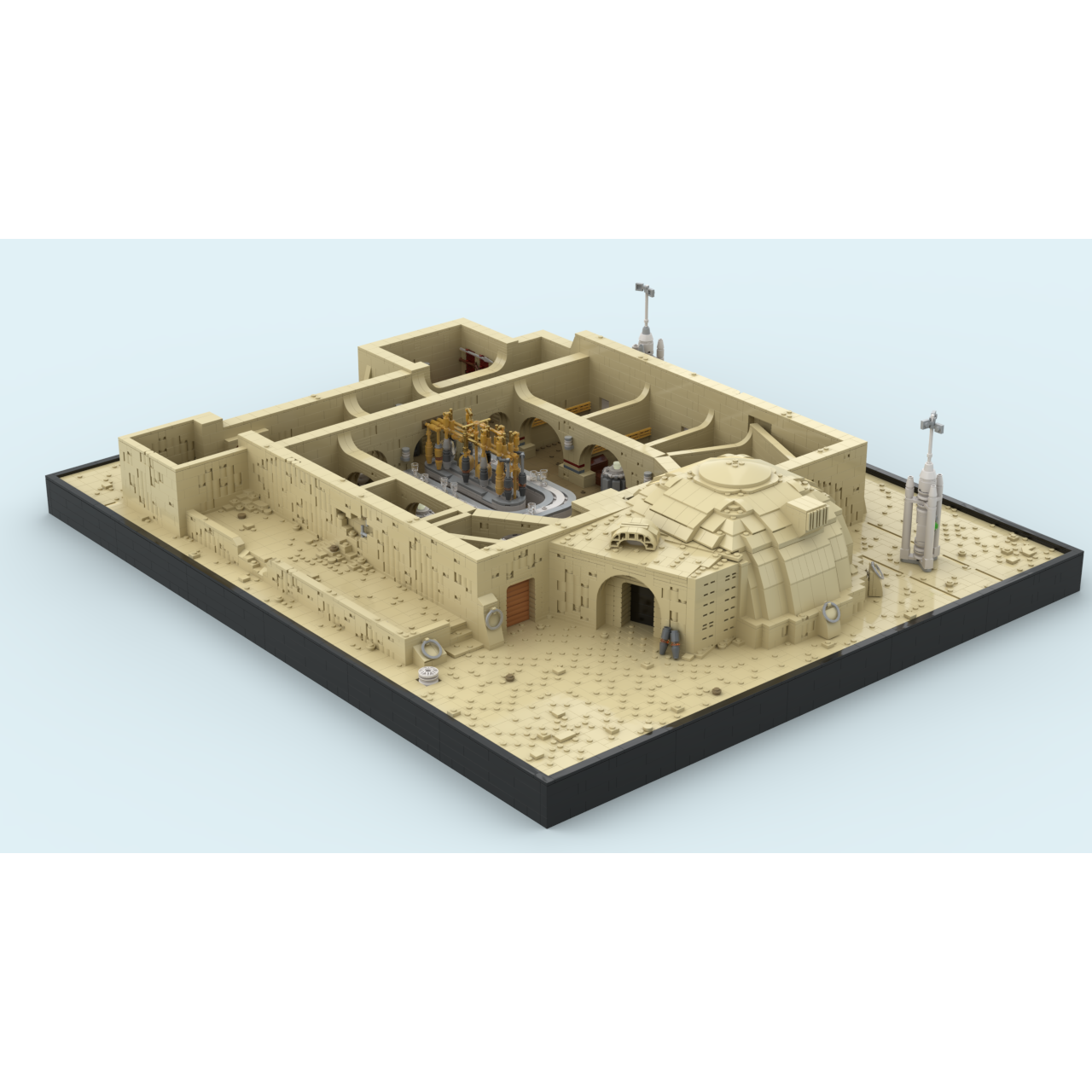 Lego mos eisley cantina instructions sale
