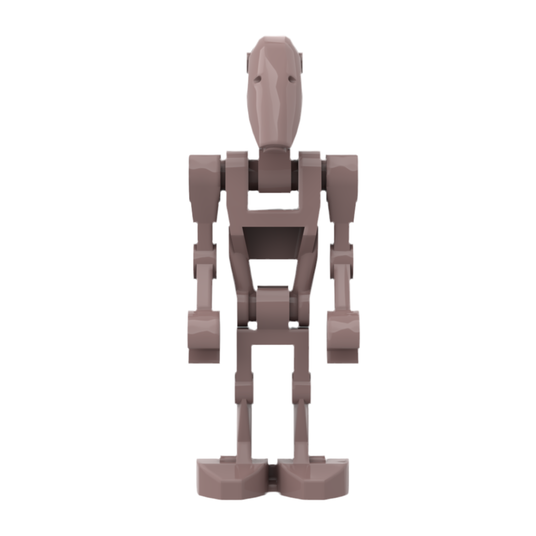 LEGO Geonosis Battle Droid Minifigure [Sand Red]