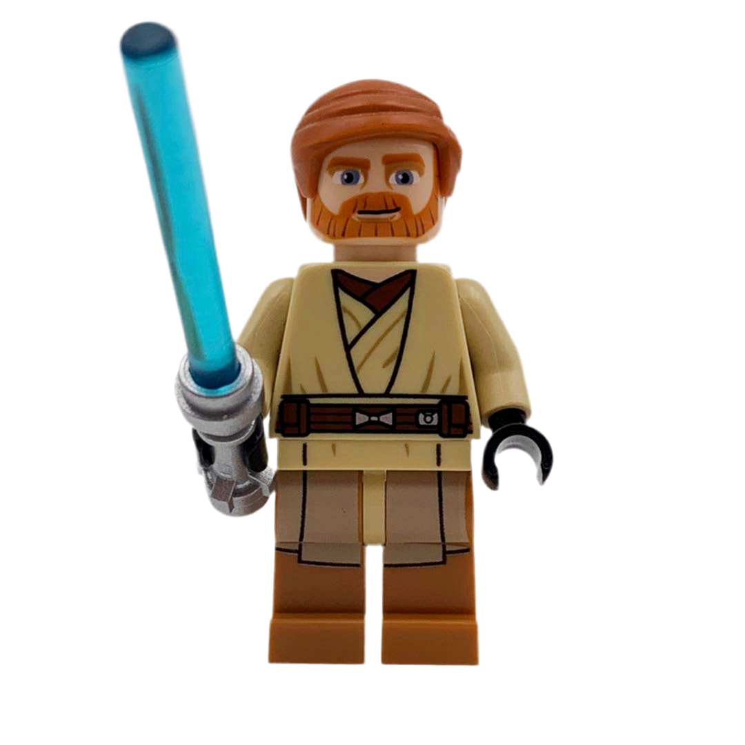 LEGO Obi Wan Kenobi Jedi Master Minifigure [Clone Wars]