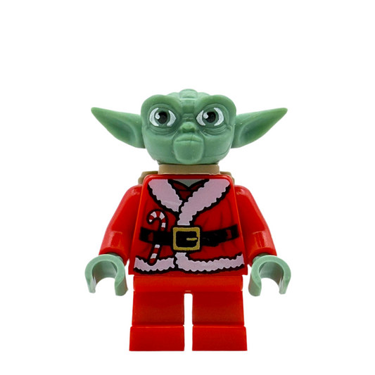 LEGO Santa Yoda Minifigure [Clone Wars]