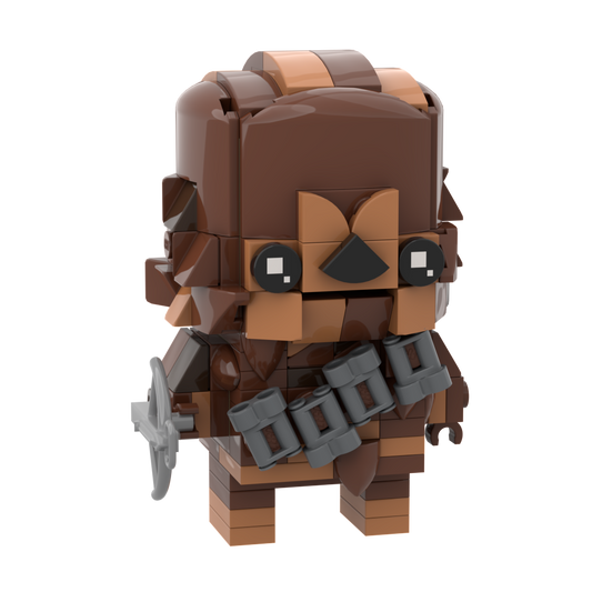 LEGO Chewbacca BrickHeadz [Custom]