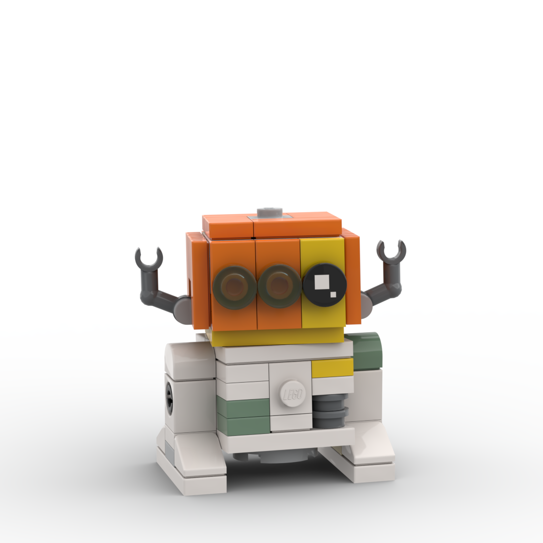 Custom LEGO Chopper BrickHeadz