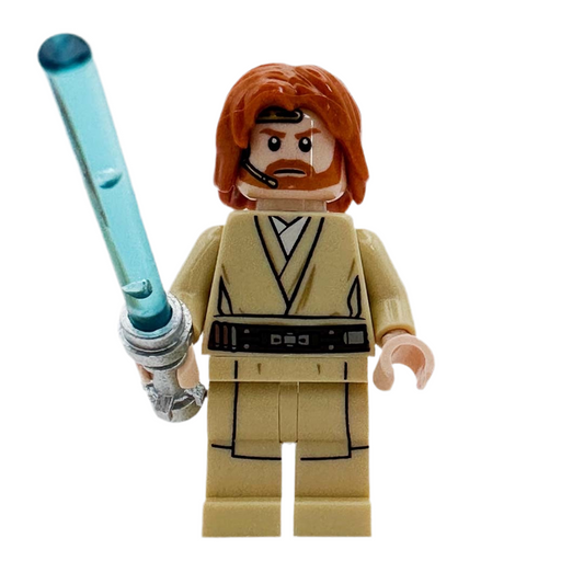 LEGO Obi Wan Kenobi Jedi Knight Minifigure [Headset] V2