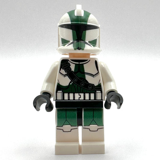 Per Minifigure Star Wars Personalizzato Cape Cloth 41° Fase 1 Commander Gree Strap NUOVO - Foto 5
