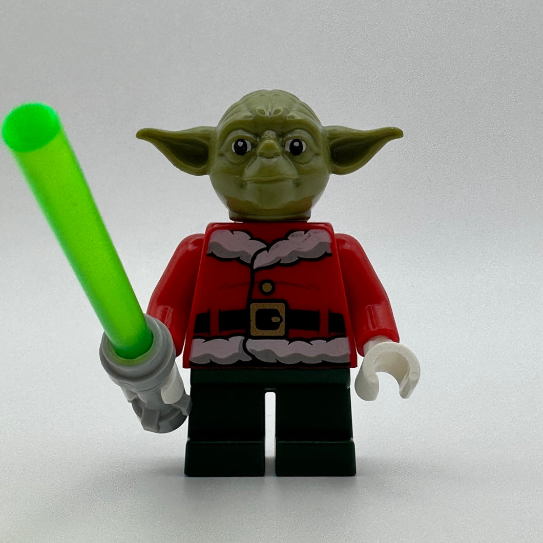 LEGO Christmas Yoda Minifigure