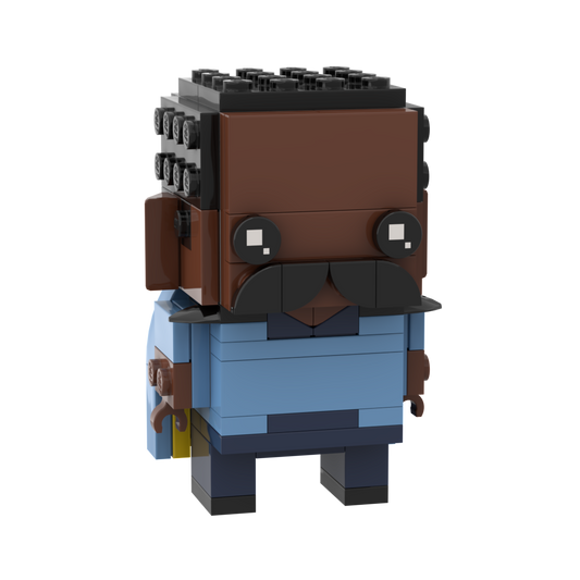 LEGO Lando Calrissian BrickHeadz [Custom]