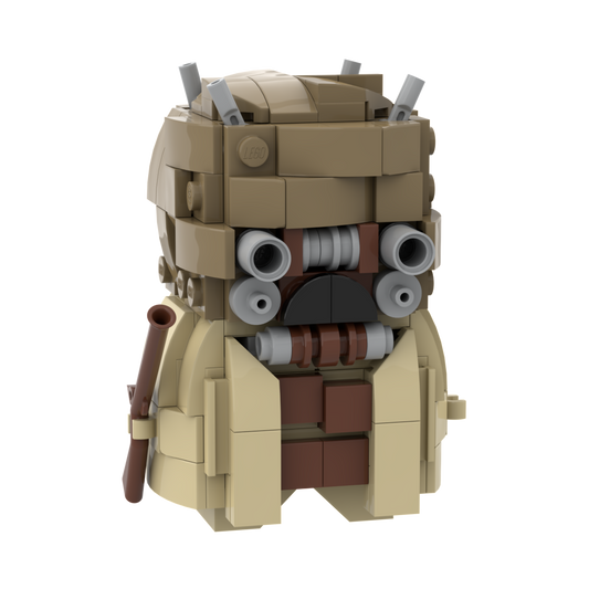 Custom LEGO Tusken Raider BrickHeadz