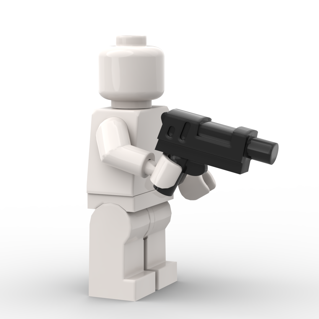 LEGO Minifigure Pistol [Automatic] – Imperial Brickz