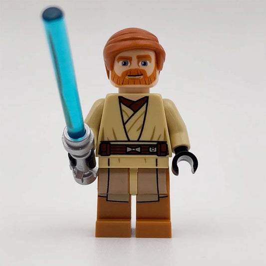 LEGO Obi Wan Kenobi Jedi Master Minifigure [Clone Wars]