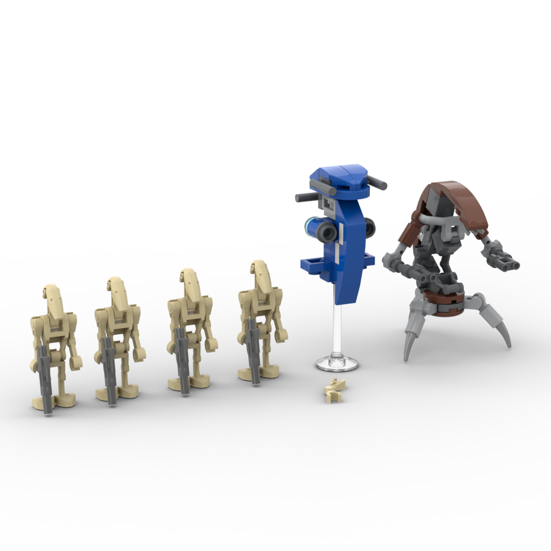 LEGO Battle Droid Battle Pack Set [Custom]