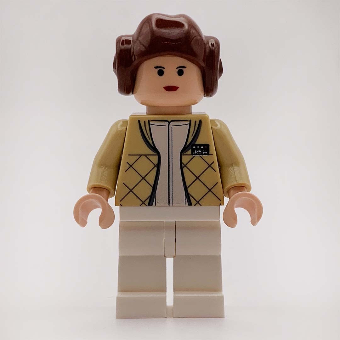 LEGO Hoth Leia Minifigure [Smooth Hair]