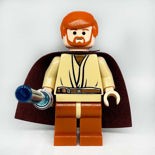 LEGO Obi Wan Kenobi Jedi Master Minifigure V1
